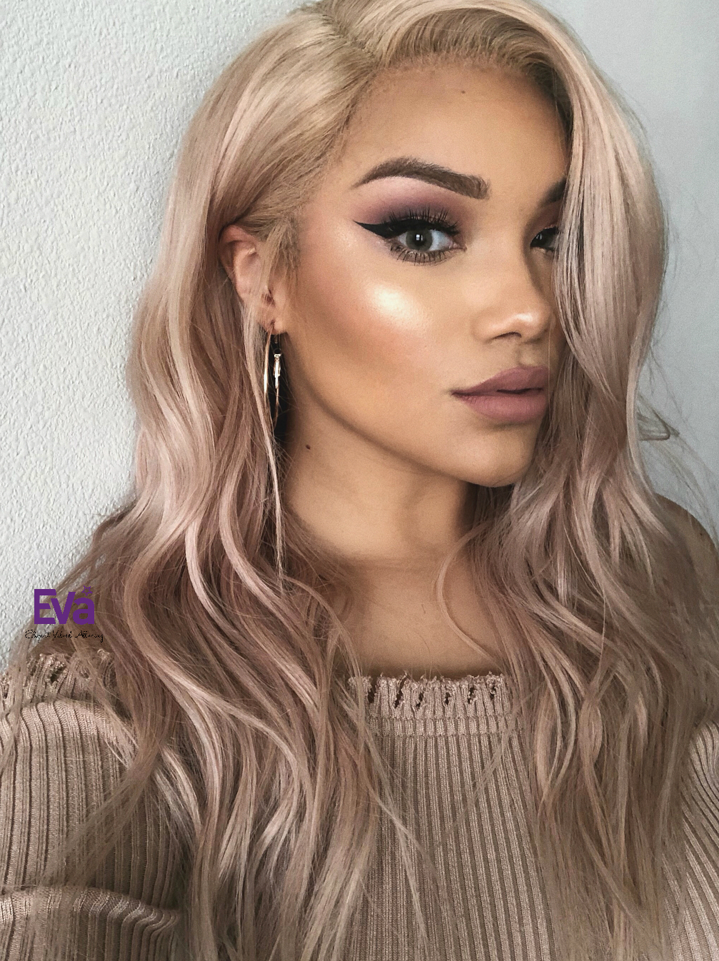 Custom Color Ash Blonde Full Lace Human Hair Wig - Home ...