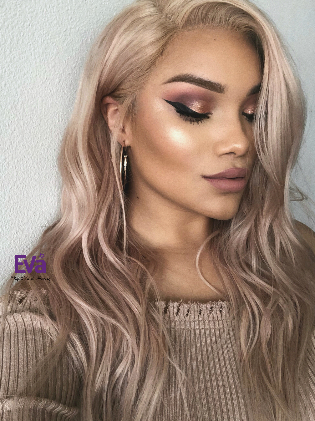 Custom Color Ash Blonde Full Lace Human Hair Wig - Home ...